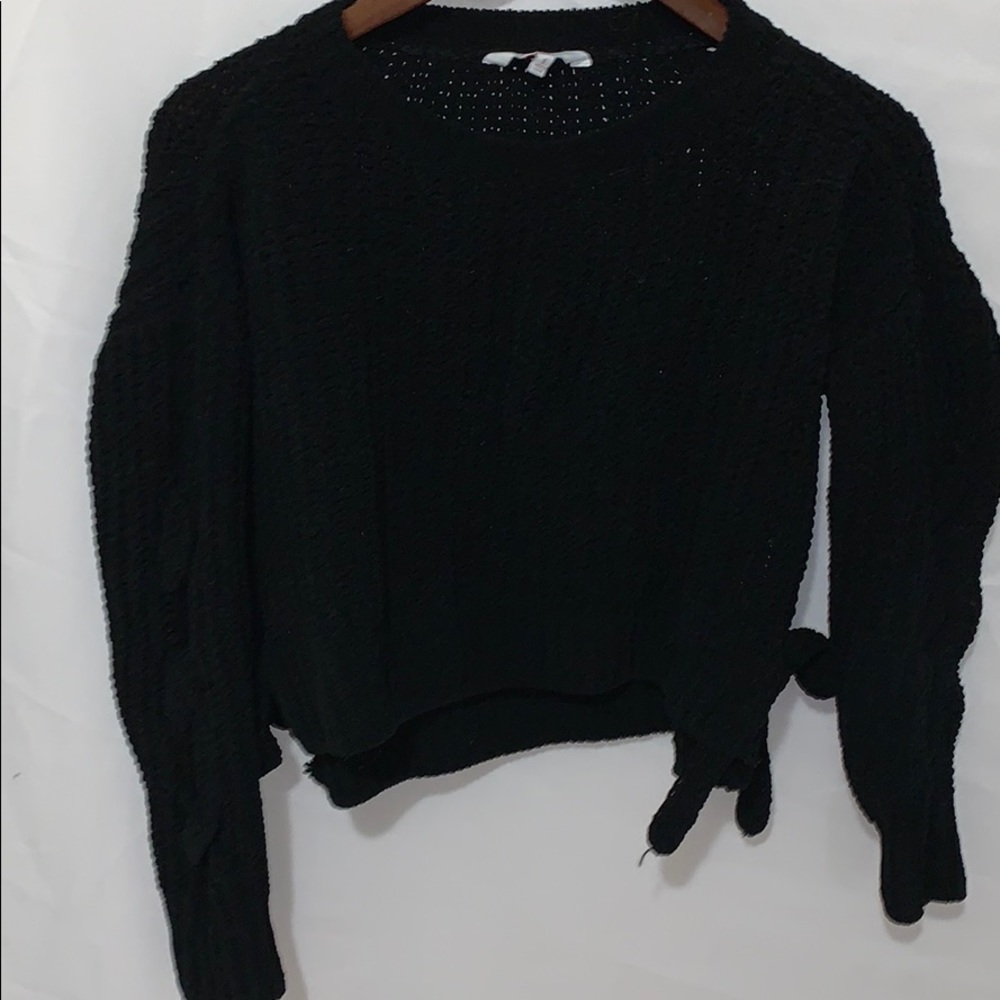 Black Knitted long sleeve
